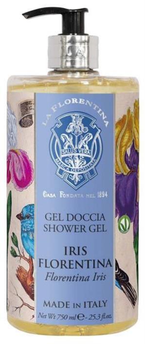La Florentina Flytande duschtvål Iris 750ml - Tvålshoppen.se