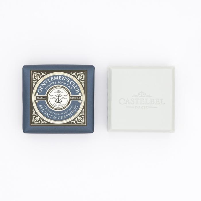 Bild 1, Castelbel Castelbel Gentlemen's Club Sea Salt 150g Soap - Tvålshoppen.se