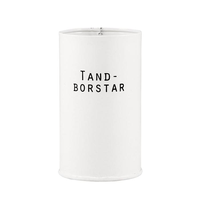 Bild 4, Plåtburk - Tandborstar