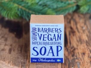 Klockargårdens Raktvål Barbers vegan soap - Tvålshoppen.se