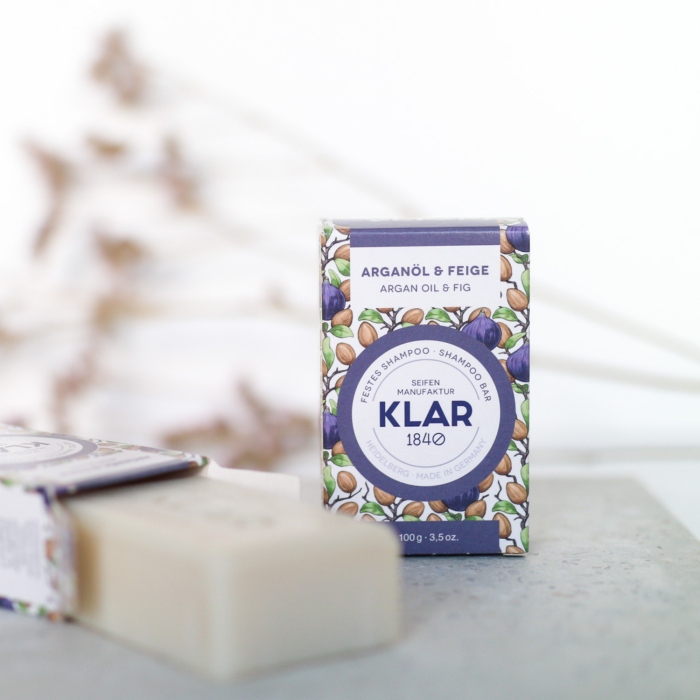 Bild 2, Klar Seifen Argan oil & Fig Shampoo Bar 100 g (torrt hår) - Tvålshoppen.se