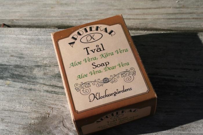 Bild 1, Klockargårdens Apotekartvål - Aloe Vera - Tvålshoppen.se