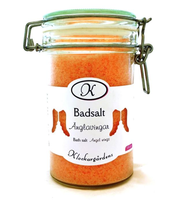 Bild 1, Klockargårdens Badsalt - Änglavingar - Tvålshoppen.se