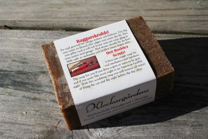 Bild 1, Klockargårdens Raggarskrubb - Naturtvål - Tvålshoppen.se