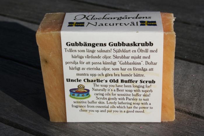 Bild 1, Klockargårdens Gubbängens Gubbaskrubb - Naturtvål - Tvålshoppen.se
