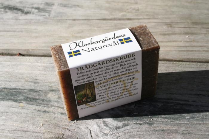 Bild 2, Klockargårdens Trädgårdsskrubb - Naturtvål - Tvålshoppen.se