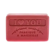 Palmetten Marseilletvål I love you - Tvålshoppen.se
