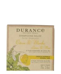Durance Shampoo Bar Lemon & Mint Normal Hair 75g - Tvålshoppen.se