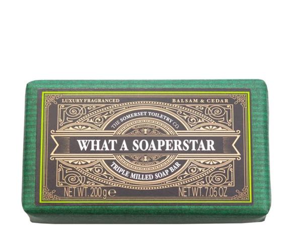 The Somerset Toiletry CO. Gentlemens soap - What a Soaperstar - Tvålshoppen.se