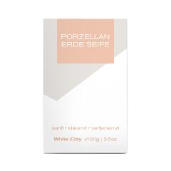 Klar Seifen Porcelain - White Clay Face Soap - känslig hud - Tvålshoppen.se