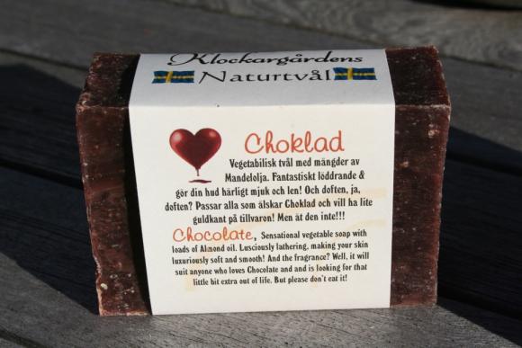 Klockargårdens Choklad - Naturtvål - Tvålshoppen.se