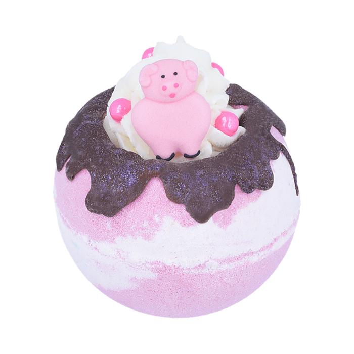 Bild 1, Bomb Cosmetics Badbomb - Bath Blaster - Piggy in the middle - choklad & Hallon - Tvålshoppen.se