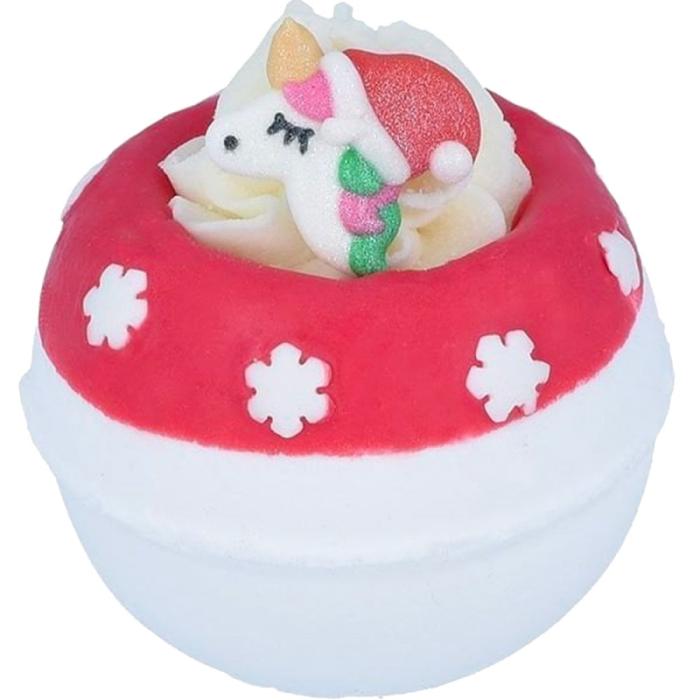 Bild 1, Bomb Cosmetics Badbomb - Julbadbomb - All I want for christmas is unicorns - Tvålshoppen.se