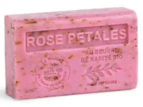  Organic Shea Butter Soap Rose Petals 125g - Tv&aring;lshoppen.se