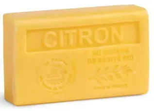  Organic Shea Butter Soap Lemon 125g - Tv&aring;lshoppen.se