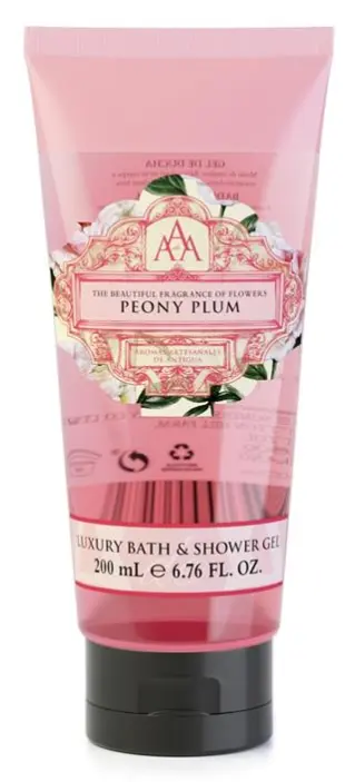 AAA-line Bath & Shower Gel Peony Plum 200ml - Tv&aring;lshoppen.se