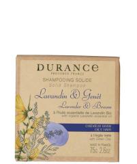 Durance Shampoo Bar Lavender & Broom Oliy Hair 75g - Tvålshoppen.se