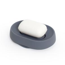 Tvålkopp soap saver flow plus oval - grå - Tvålshoppen.se