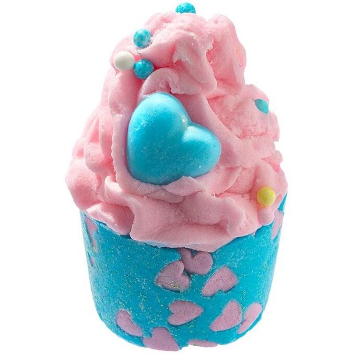 Bild 1, Bomb Cosmetics Bad Melt - Cupcake - Candy Heart - Tvålshoppen.se