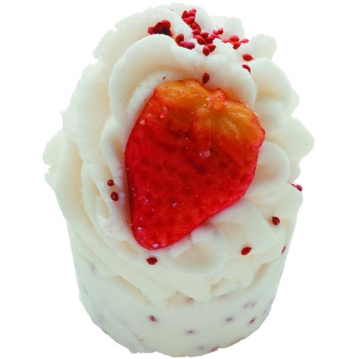 Bild 1, Bomb Cosmetics Bad Melt - Cupcake - Wild Strawberrys - Tvålshoppen.se