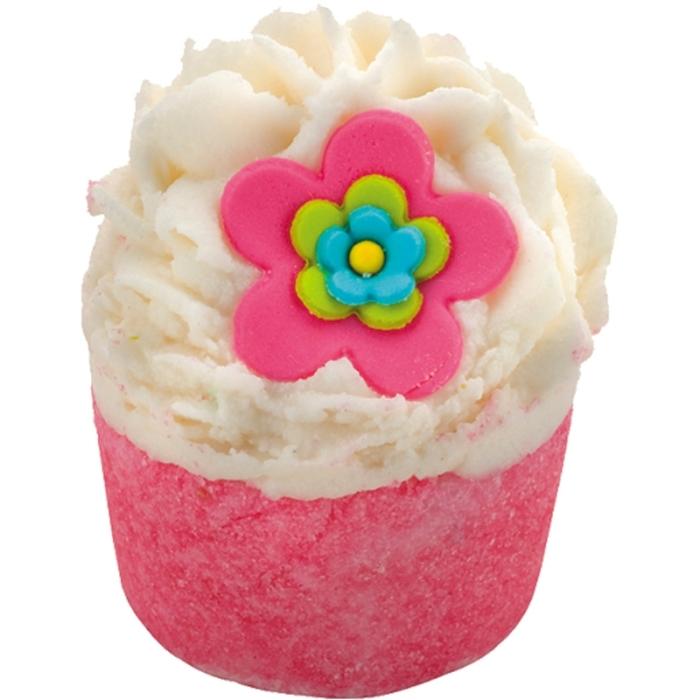 Bild 1, Bomb Cosmetics Bad Melt - Cupcake - Pink Rhubarb - Tvålshoppen.se