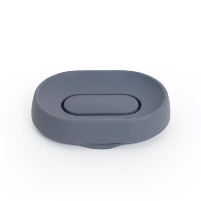 Bild 2,  Tvålkopp soap saver flow plus oval - grå - Tvålshoppen.se