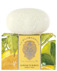 La Florentina Presentförpackad tvål Boboli Citrus 300 g - Tvålshoppen.se