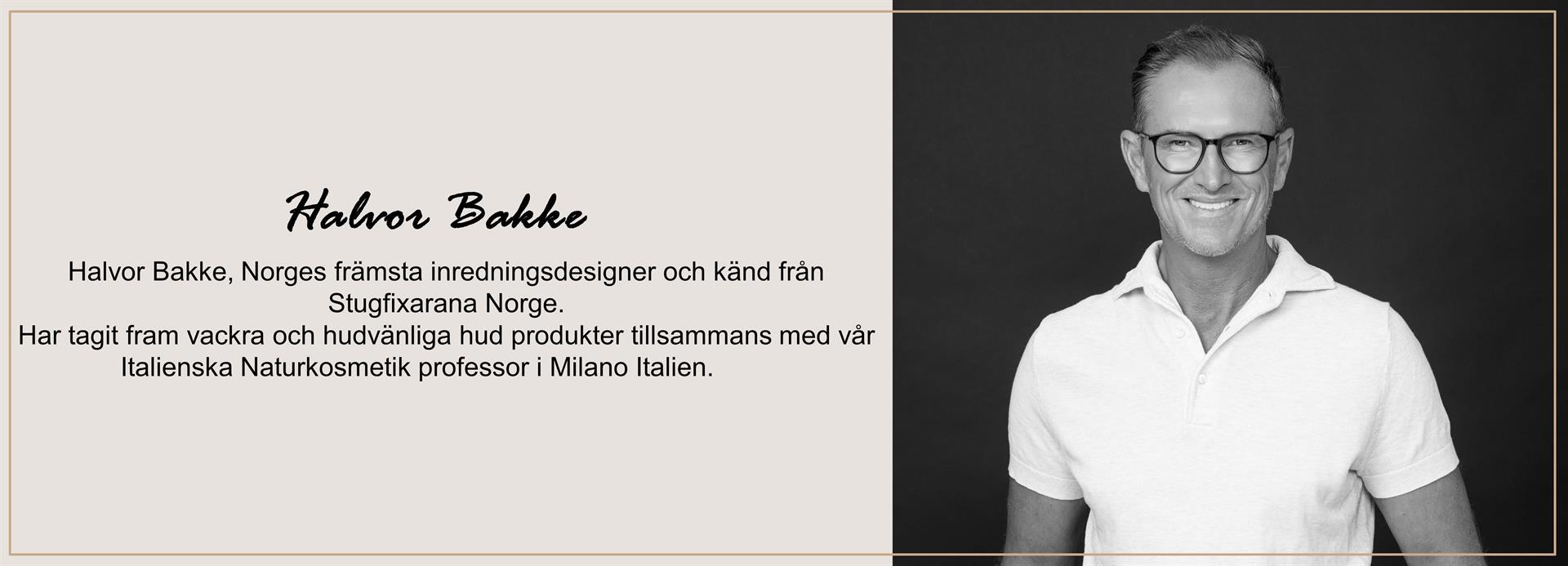 Halvor bakke, Norges främsta inredningsdesigner och känd från stugfixarna Norge